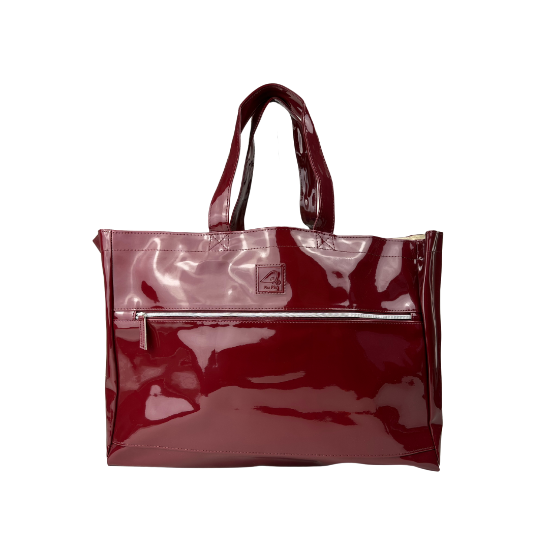 PELICAN Medium Tote Bag with Magnet Closure | Red Bird Bags