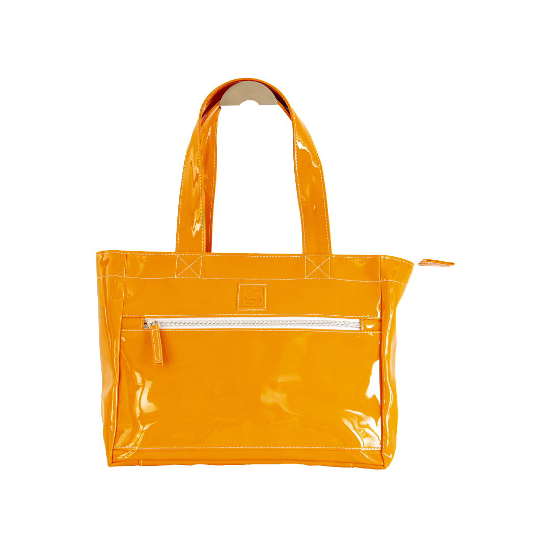 PELICAN Medium Tote Bag with Zipper | Red Bird Bags