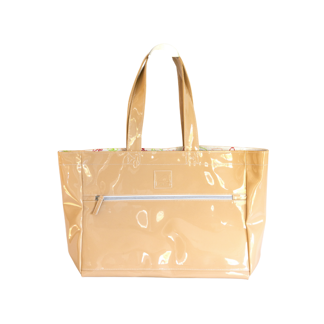 PELICAN Medium Tote Bag with Magnet Closure | Red Bird Bags