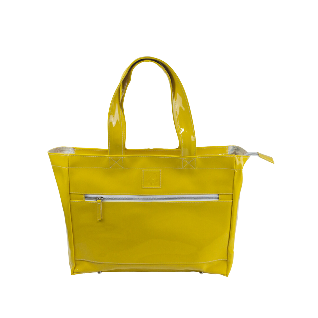PELICAN Medium Tote Bag with Zipper | Red Bird Bags