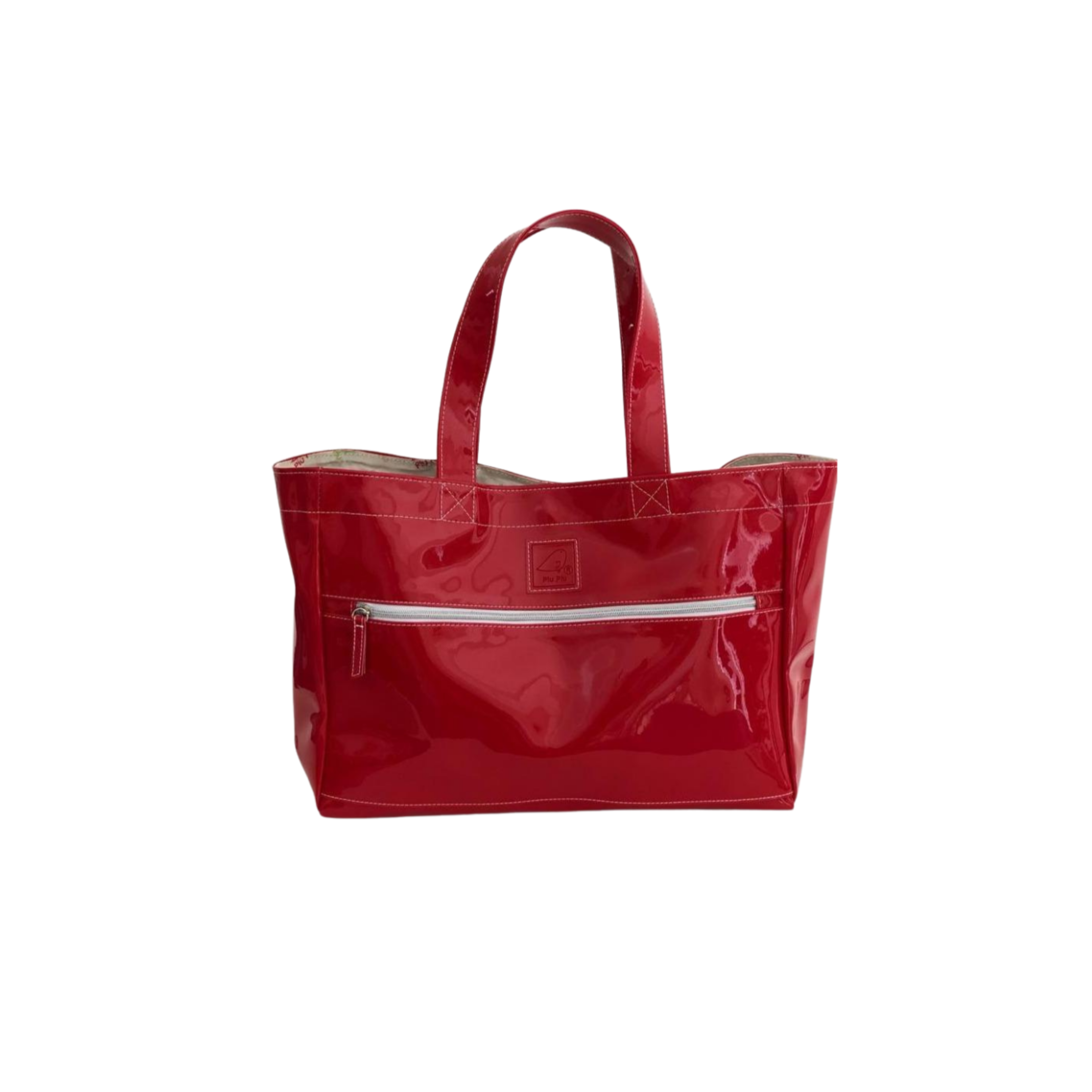 PELICAN Medium Tote Bag with Magnet Closure | Red Bird Bags