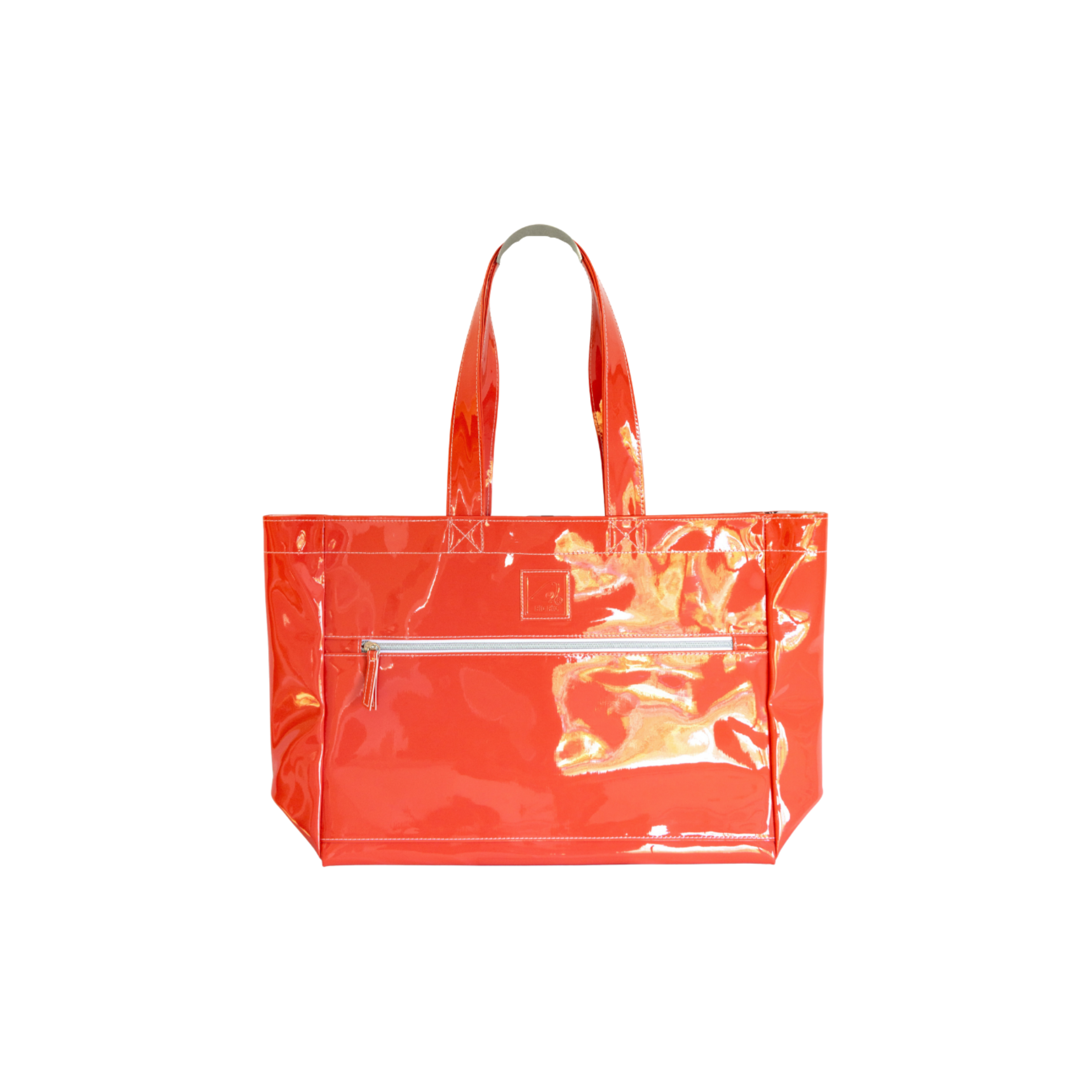 PELICAN Medium Tote Bag with Magnet Closure | Red Bird Bags